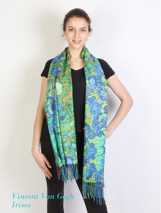 Oil Painting Design Fashion Scarf